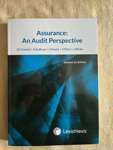 Load image into Gallery viewer, Assurance: An Audit Perspective
