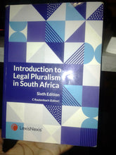 Load image into Gallery viewer, Introduction to Legal Pluralism in South Africa
