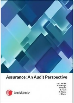 ASSURANCE - AN AUDIT PERSPECTIVE (PAPERBACK) ISBN 9780639001265