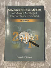 Load image into Gallery viewer, Advanced Case Studies in External Auditing &amp; Corporate Governance 18th Edition
