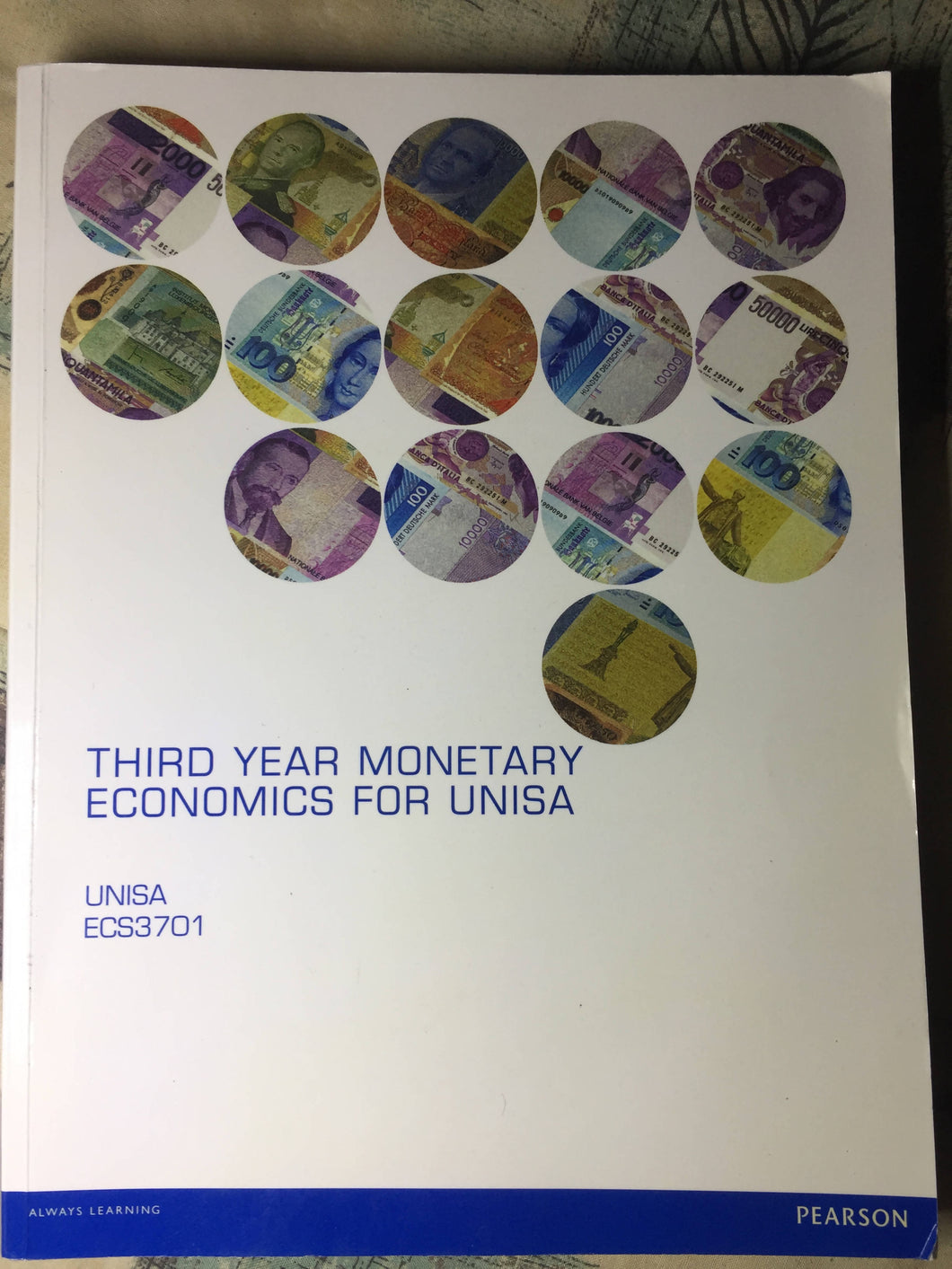 Third Year Monetary Economics for Unisa