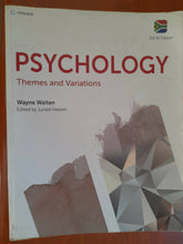 Load image into Gallery viewer, Psychology:Themes and Variations. 3rd SA Edition
