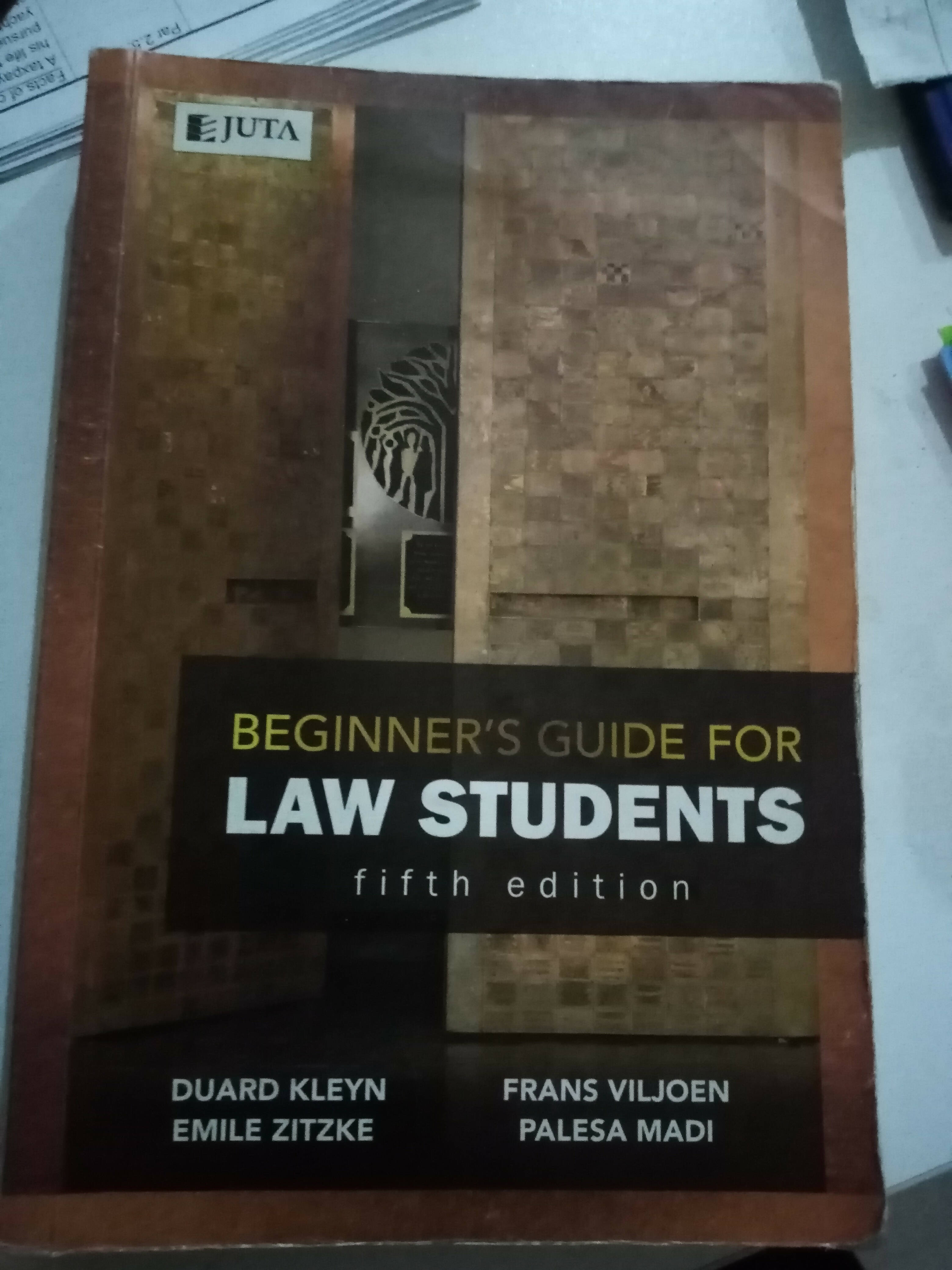 Beginners Guide For Law Students – Webuytextbooks