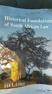 Historical Foundations of South African Law