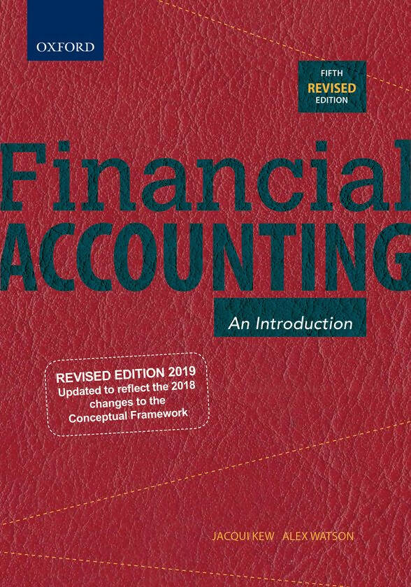 Financial accounting: An introduction revised 5e