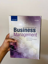 Load image into Gallery viewer, Introduction to Business Management 11th Edition
