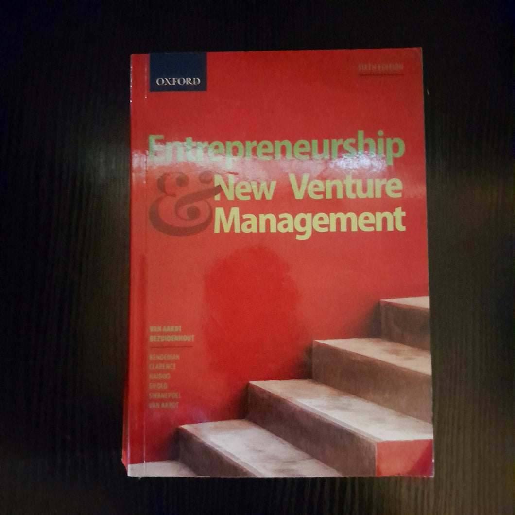 Entrepreneurship & New Venture Management