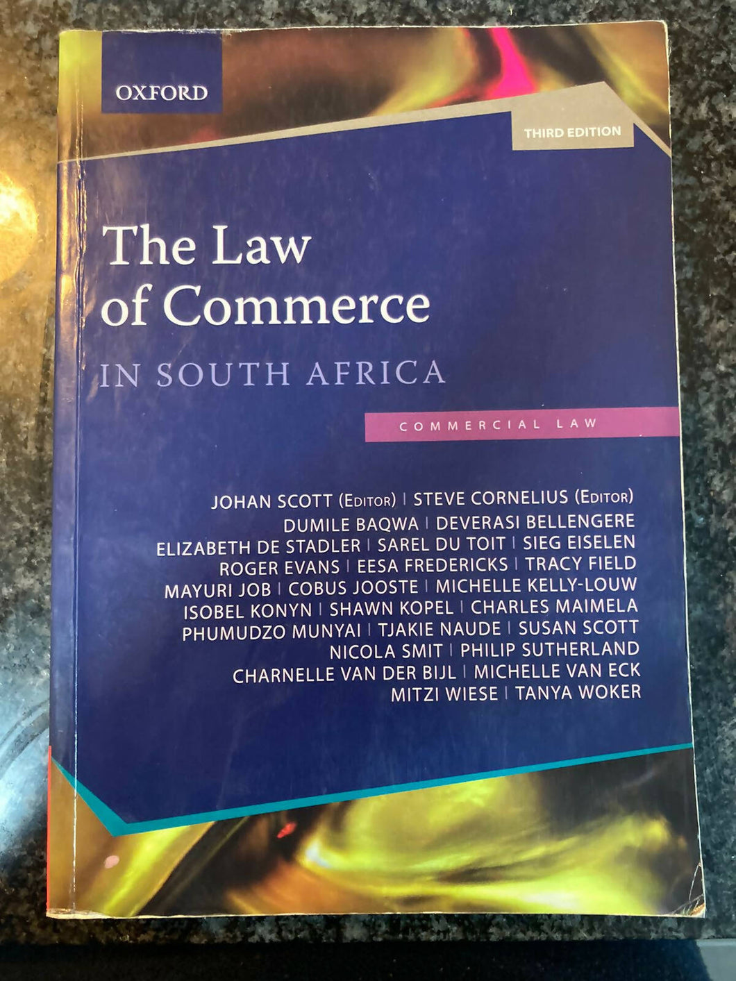 The law of commerce in South Africa