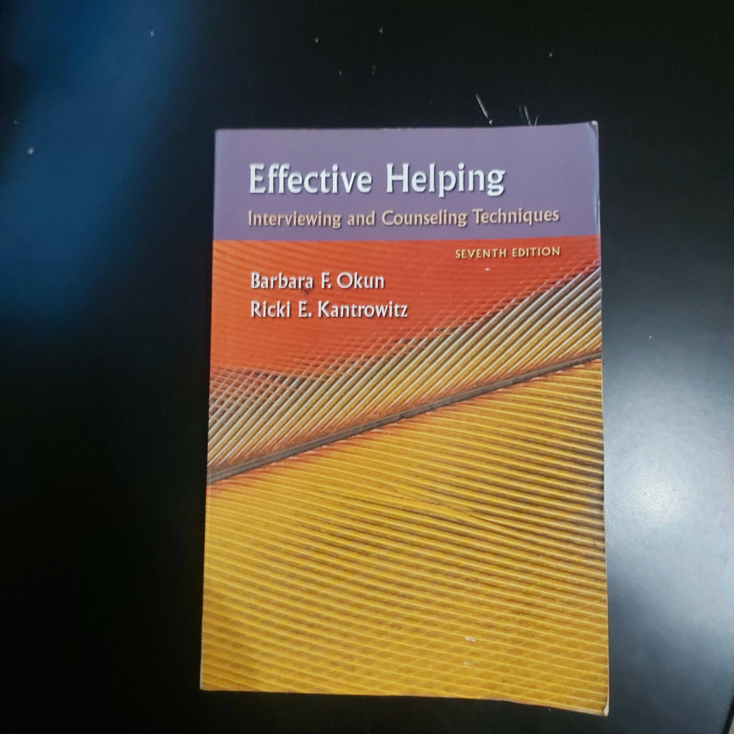 Effective Helping