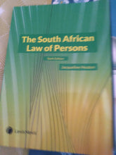 Load image into Gallery viewer, The South African Law of Persons sixth edition
