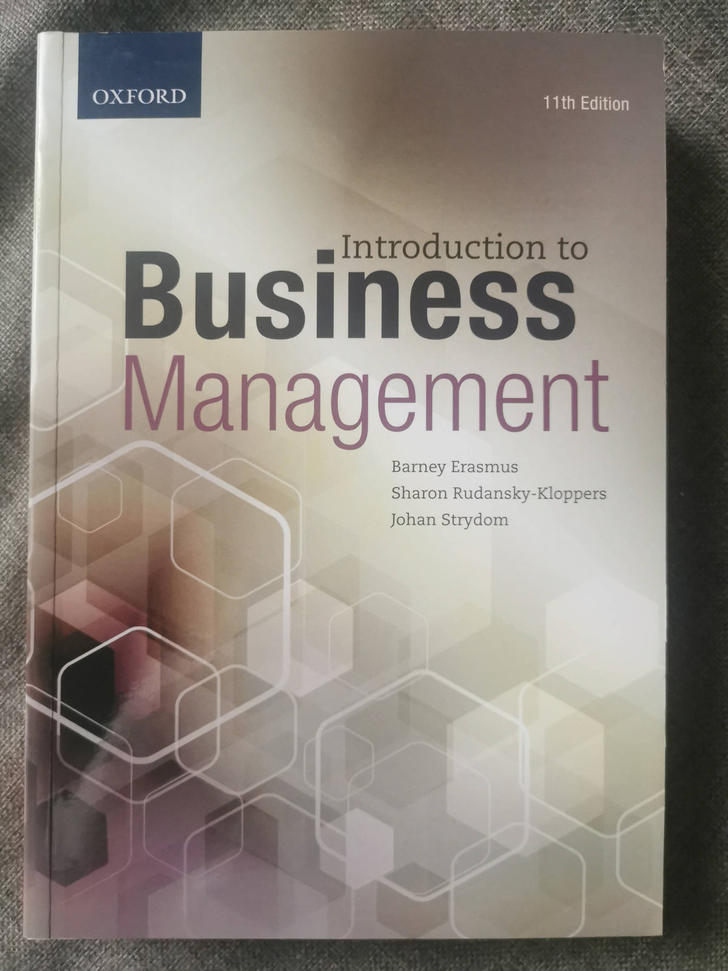 Introduction to Business Management. 11th Edition