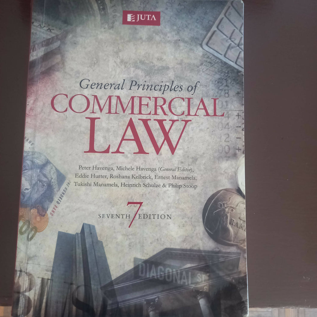 General Principles of COMMERCIAL LAW