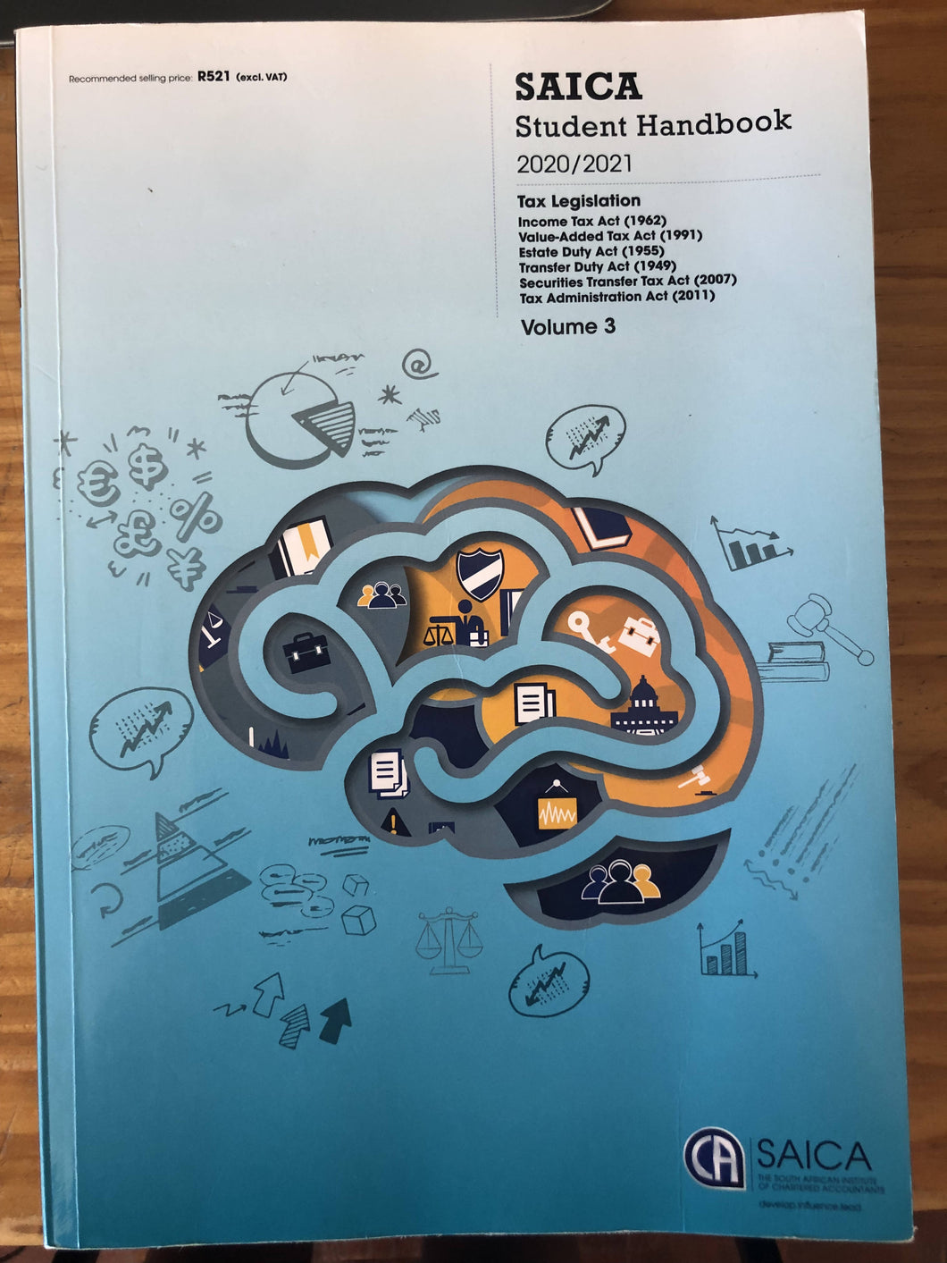 SAICA Tax Legislation Volume 3 Student