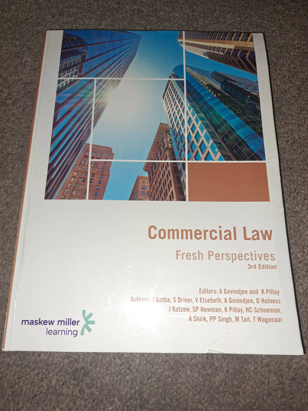 Commercial Law Fresh Perspectives 3rd ed.