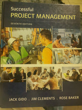 Load image into Gallery viewer, Successful Project Management. 7th Edition

