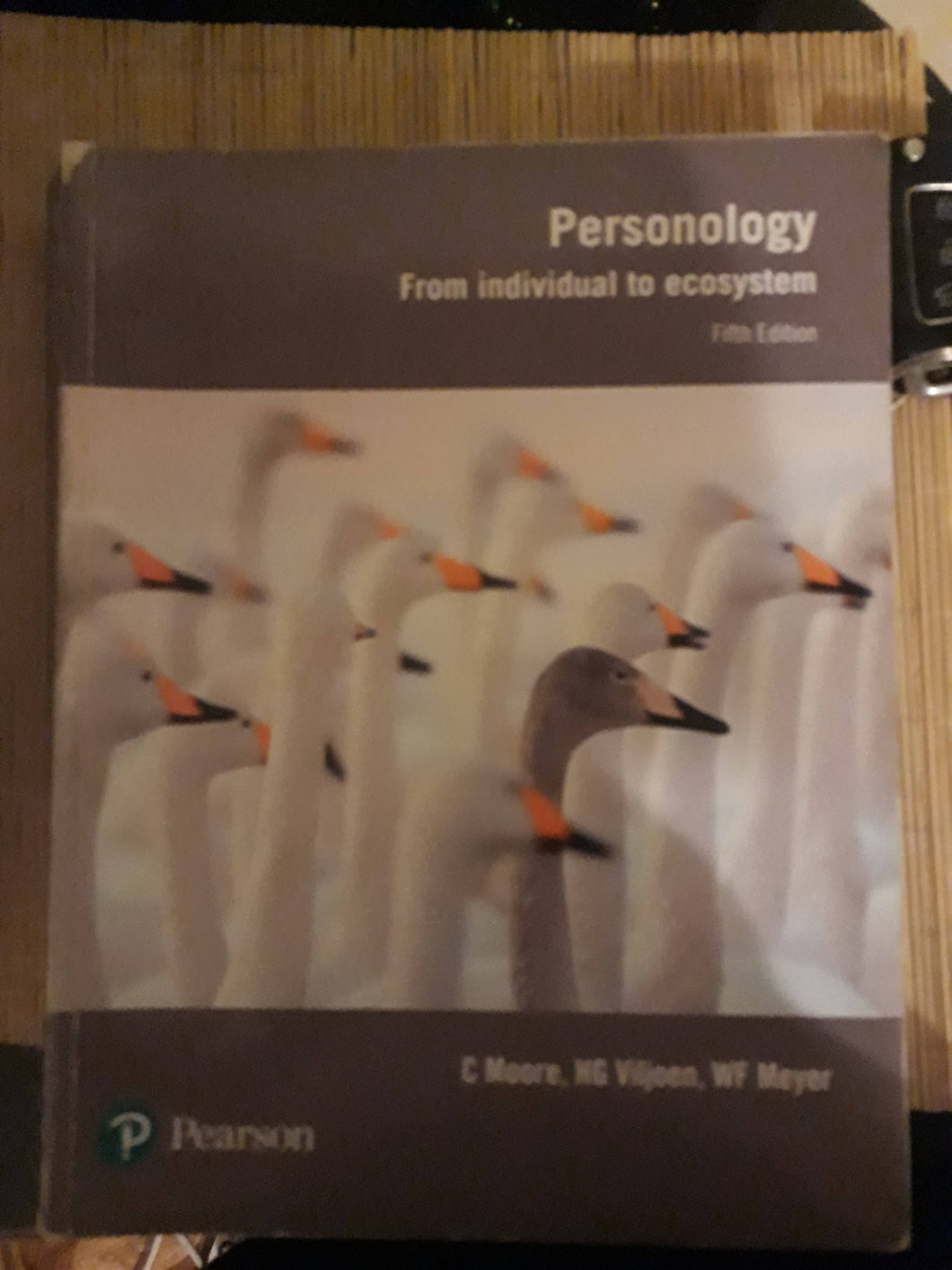 Personology from individual to ecosystem