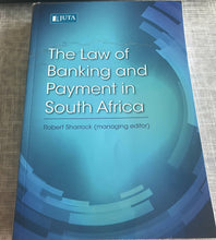 Load image into Gallery viewer, The Law of Banking and Payment in South Africa
