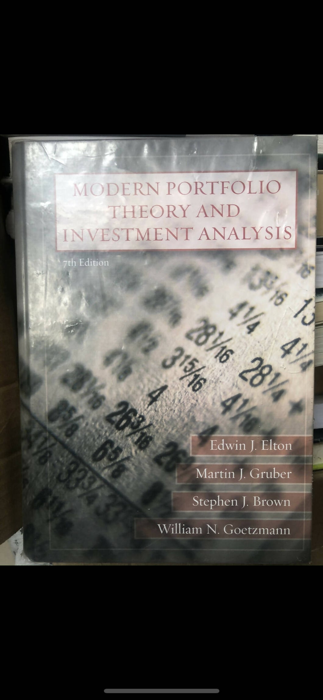 Modern Portfolio Theory and Investment Analysis