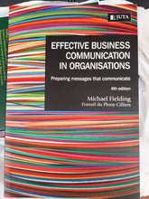 Load image into Gallery viewer, Effective Business Communication in Organizations 4th Edition
