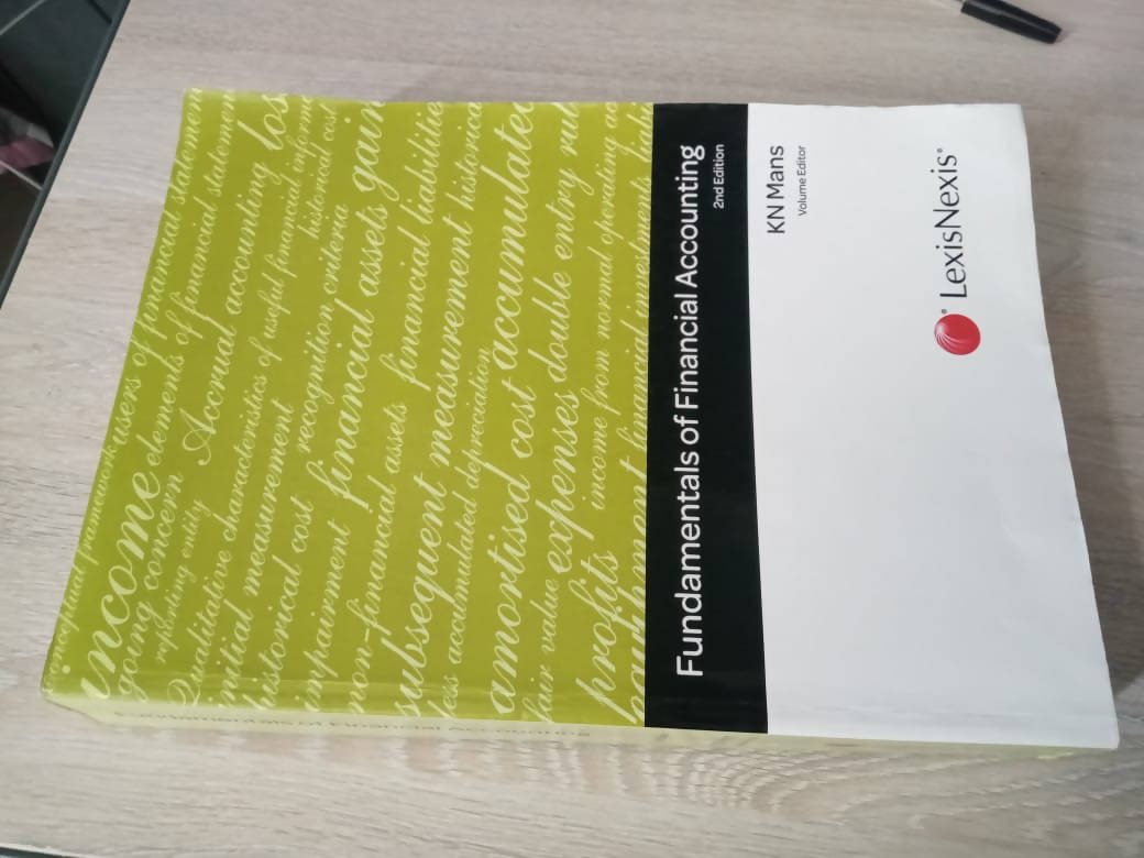 FUNDAMENTALS OF FINANCIAL ACCOUNTING 2ND EDITION