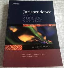 Load image into Gallery viewer, Jurisprudence in an African Context
