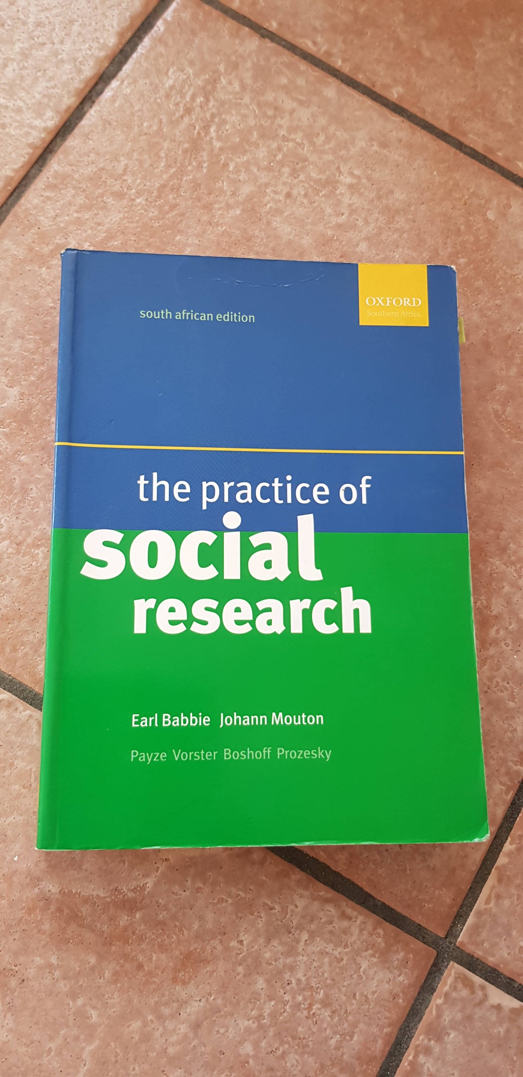 The practice of social research south african edition