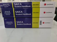 Load image into Gallery viewer, SAICA STUDENT HANDBOOK 2021-2022 (VOLUME 2)
