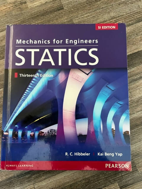 Mechanics for Engineers Statics 13th Edition