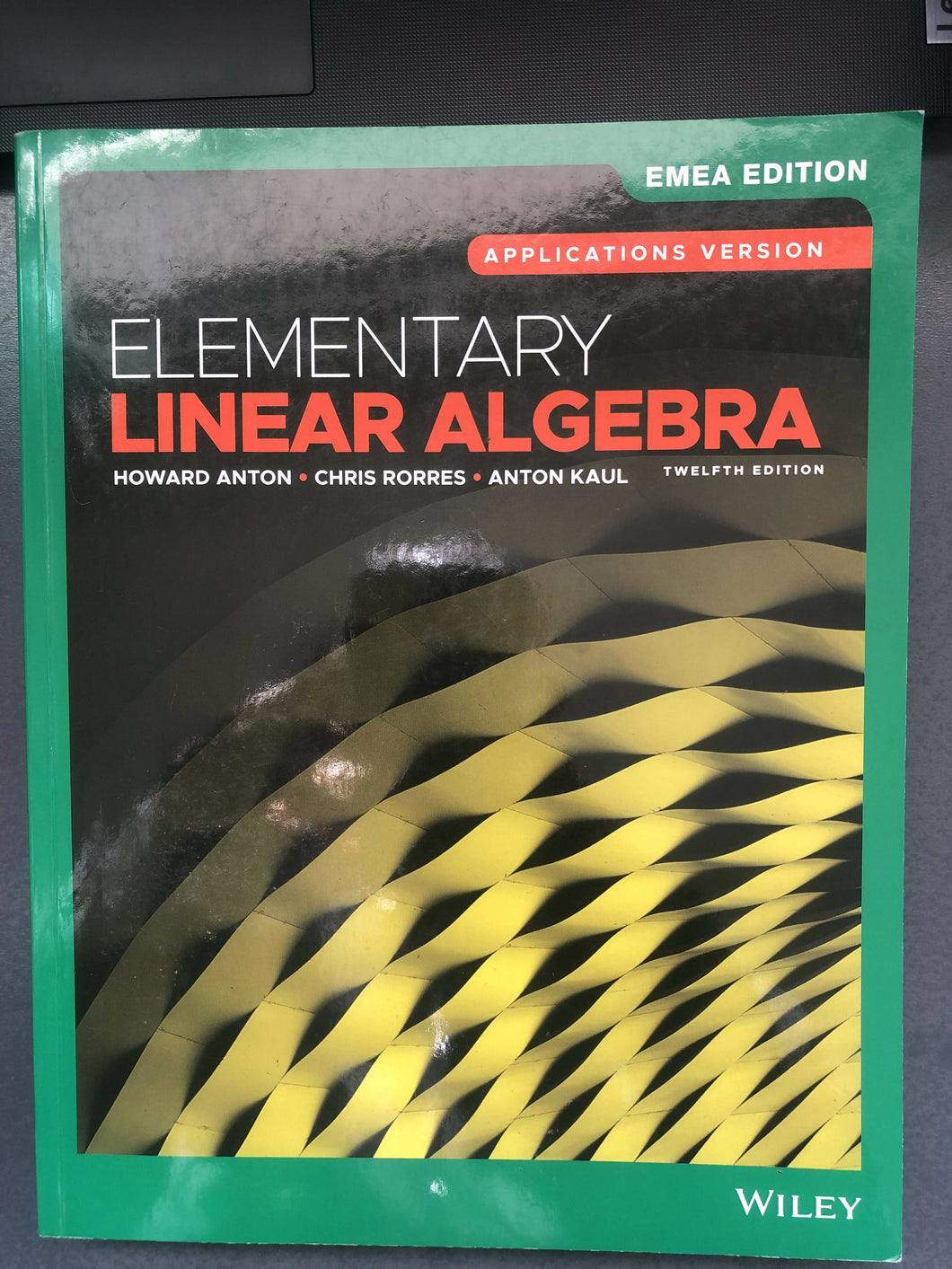 Elementary linear Algebra