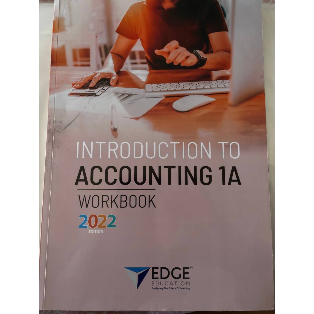 Introduction to accounting 1A workbook- 2022