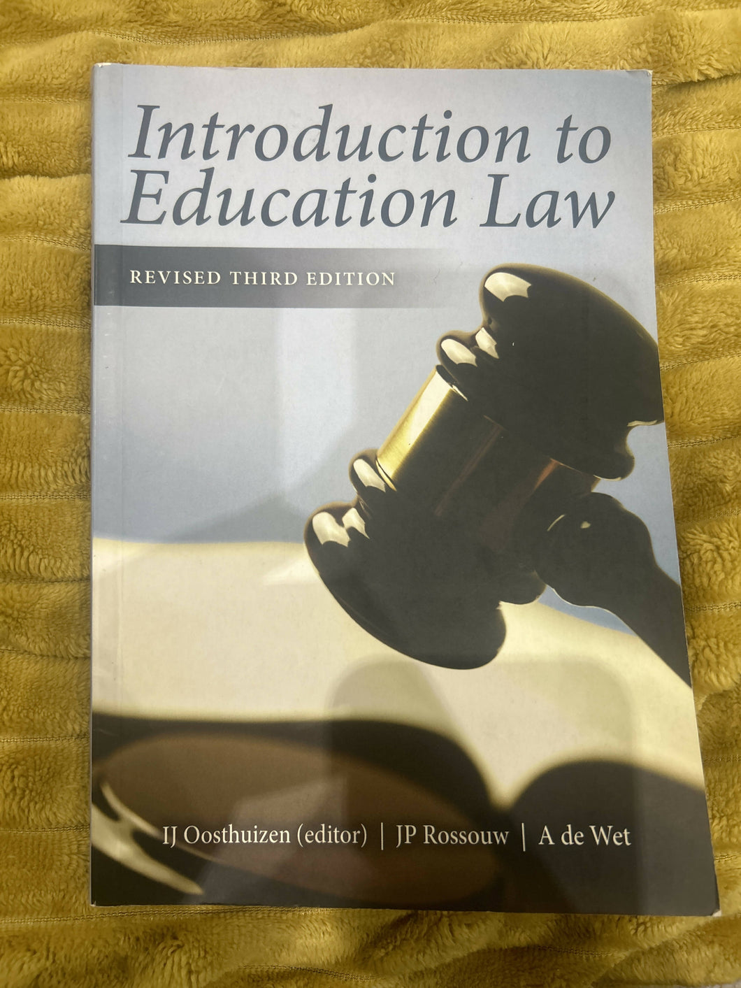 Introduction to Educational Law