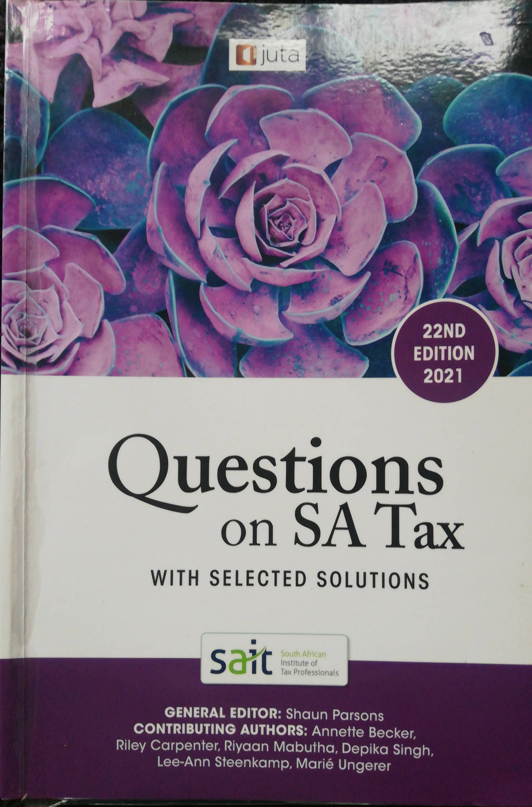 Questions on SA Tax with selected solutions 22nd Edition 2021