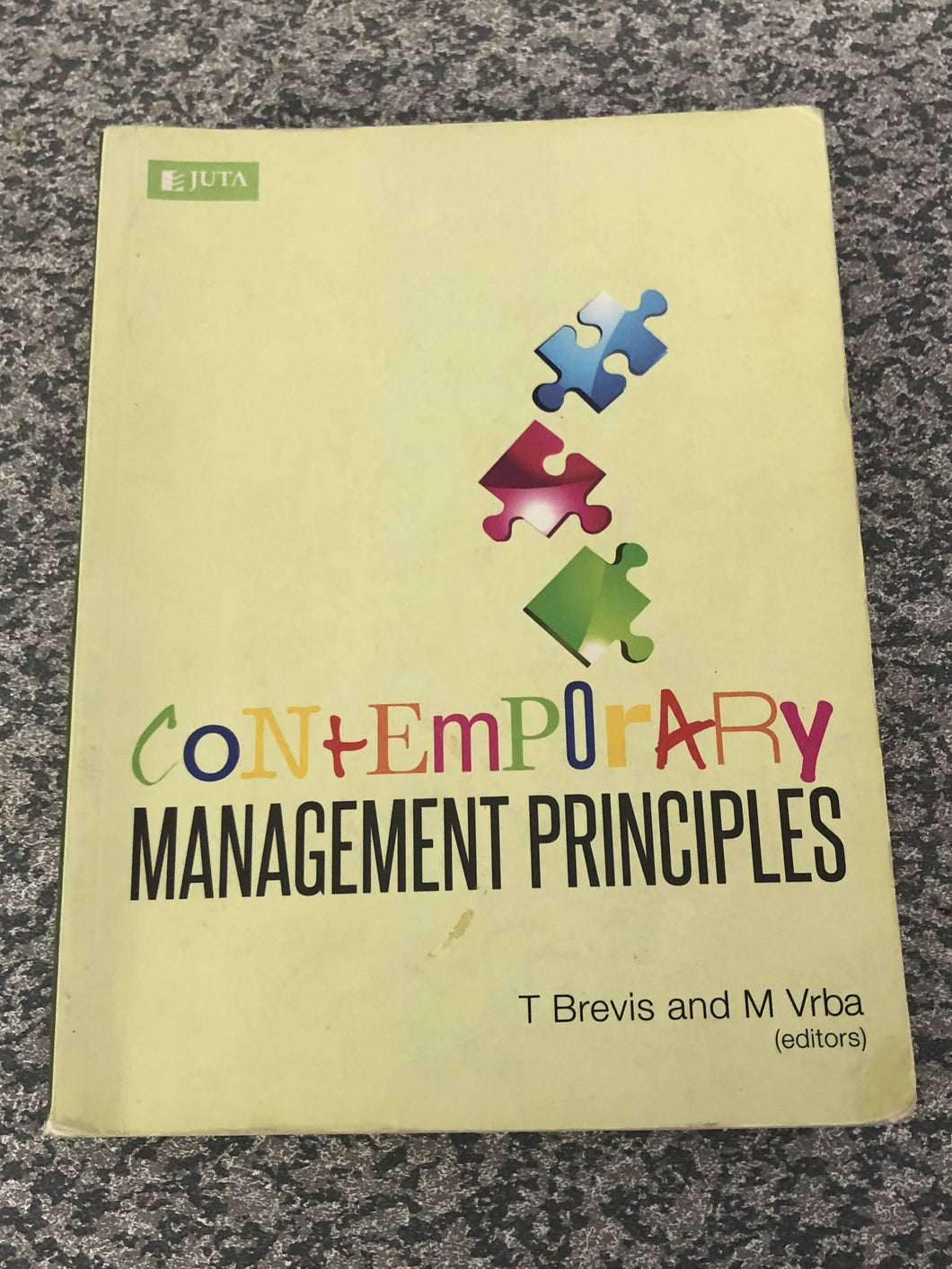 Contemporary management principles