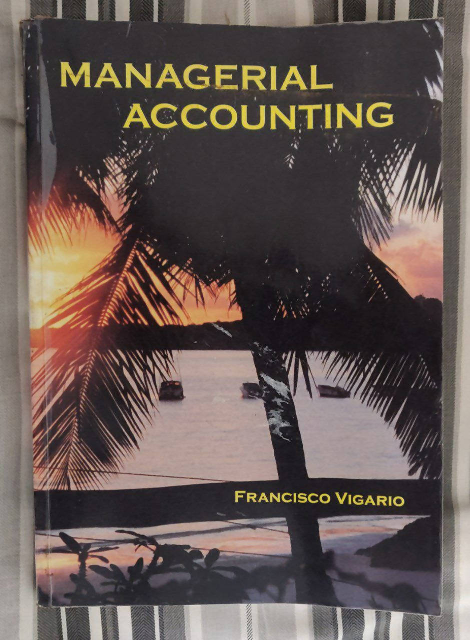 Managerial Accounting by Francisco Vigario