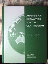 Load image into Gallery viewer, Analysis of Derivatives for the CFA program
