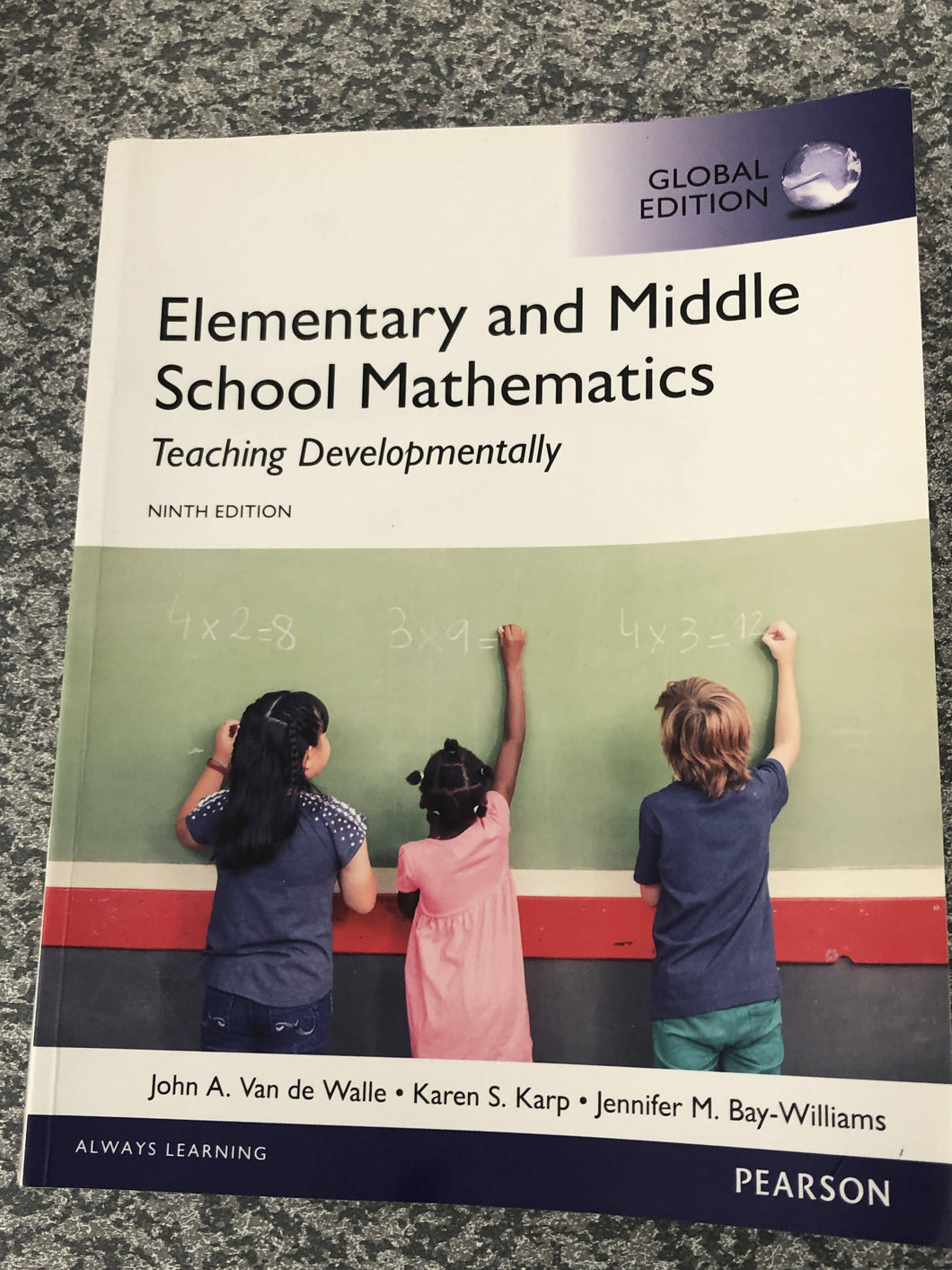 Elementary and middle school mathematics 9th edition