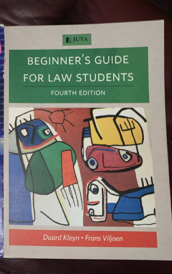 Beginners guide for Law students 4th edition