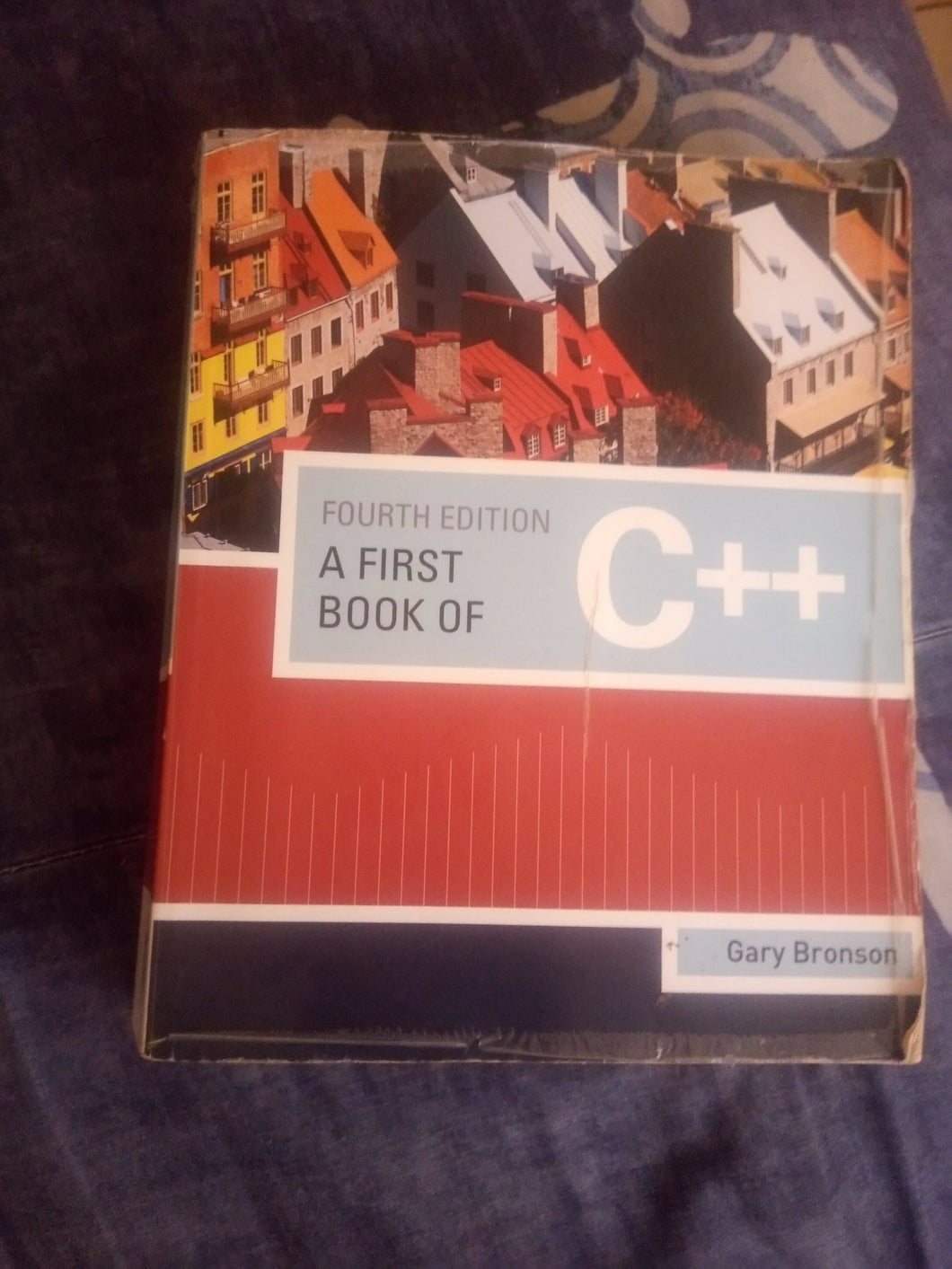 A First Book of C++