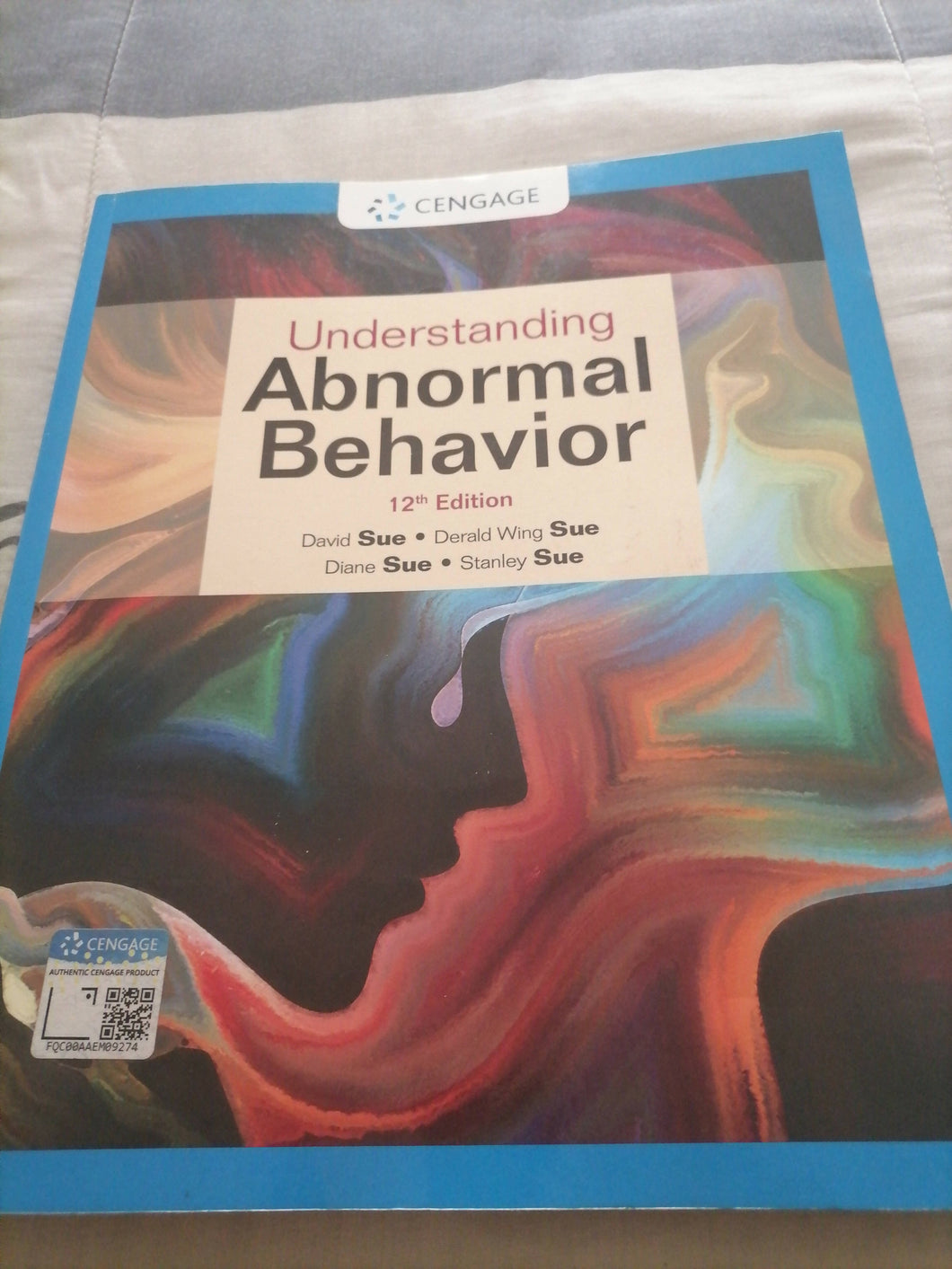 Understanding abnormal behavior 12th edition