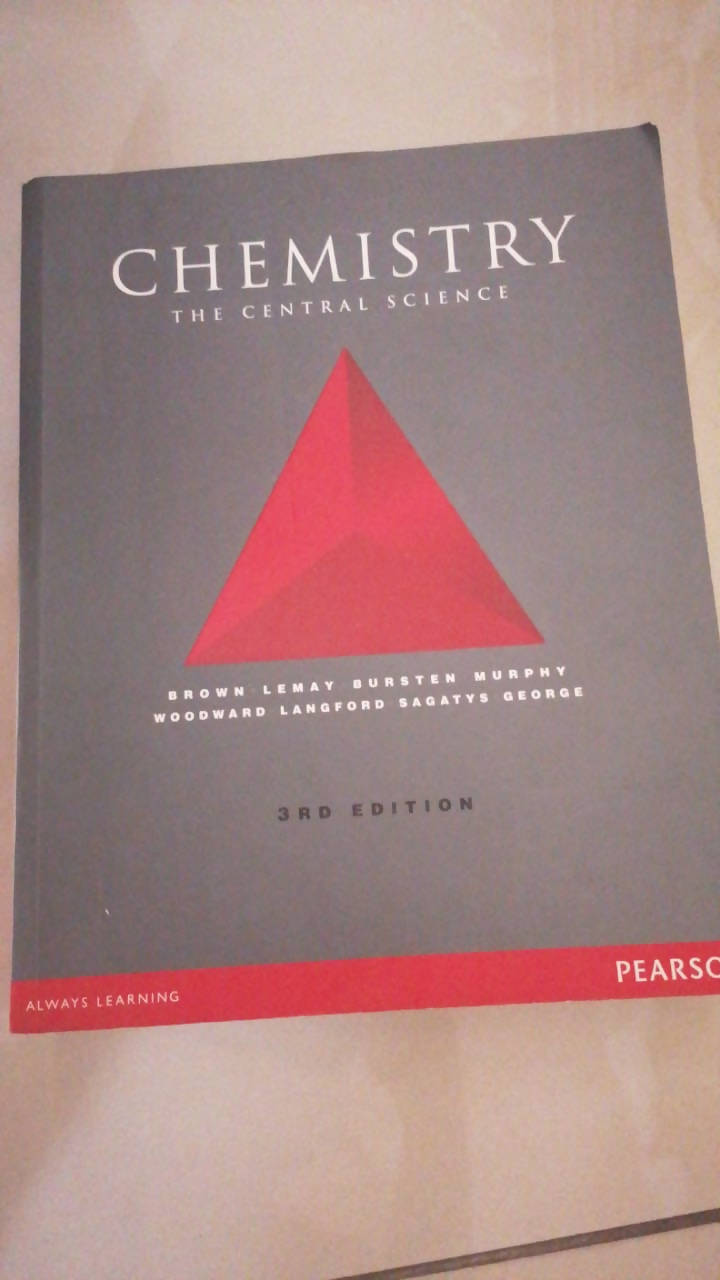 Chemistry- The central science 3rd edition