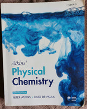 Load image into Gallery viewer, ATKINS&#39; PHYSICAL CHEMISTRY (PAPERBACK, 9TH REVISED EDITION)
