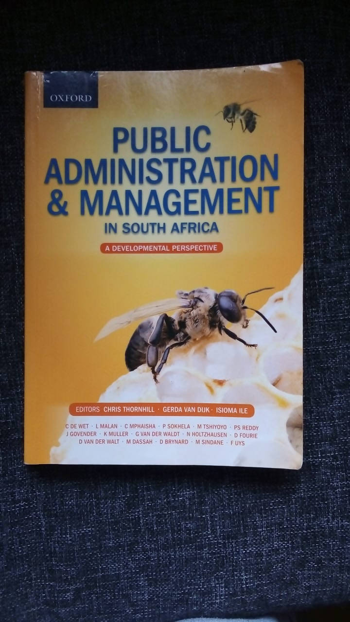 Public Administration & Management in South Africa. A Development Perspective/