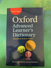 Load image into Gallery viewer, Oxford advanced learner’s dictionary 9th addition
