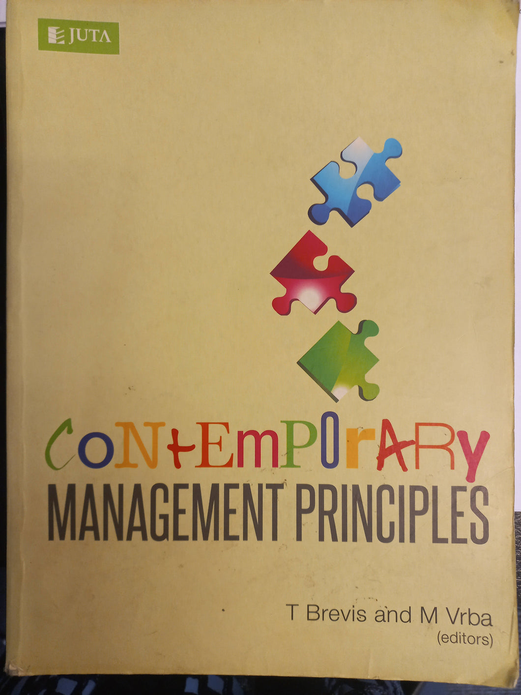 Contemporary management principles