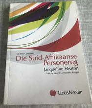 Load image into Gallery viewer, Die Suid-Afrikaanse Personereg
